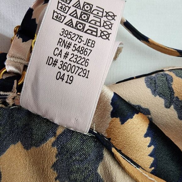 Victoria's Secret Women Camisole Small Beige Cheetah Print Lace Adjustable Strap - Picture 12 of 12